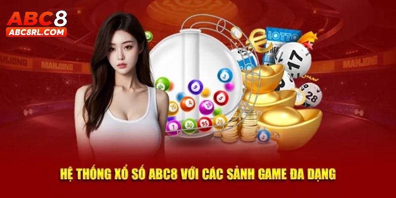 Các bộ môn xổ số ABC8 hấp dẫn nhất
